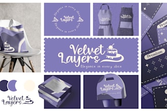 create your custom logo design with complete brand identity and branding kit
