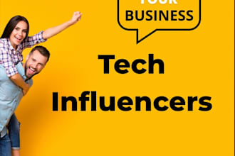 find best tech influencers for your product tool or startup
