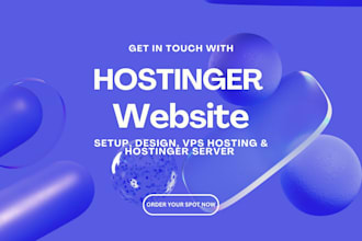 setup hostinger website design hostinger wordpress website hostinger vps hosting