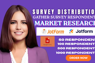 provide survey respondents to fill online survey, forms and questionnaire