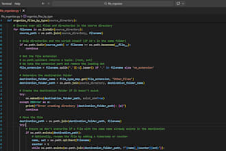 create custom python scripts