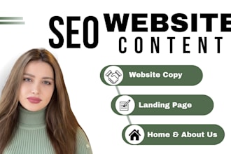 be your content writer for website copywriting