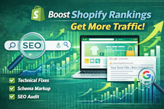 fix shopify SEO to boost google rankings