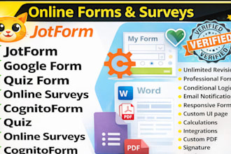 create forms googleform jotform typeform heyflow cognito form survey form