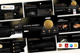 design educational forex crypto stock market trading course presentation slides