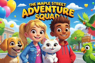 children story book illustrations, children story book illustration, book design
