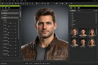model and animate metahuman 3d character for reallusion cc4, cc5 and iclone 8