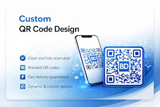 design professional custom qr codes for business and branding