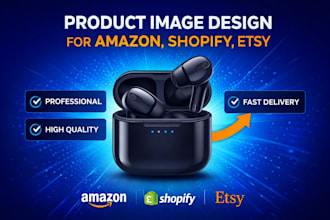 create ecommerce product image design for amazon listing