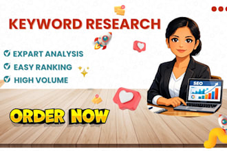 run business keyword research and website testing for SEO