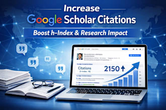 increase google scholar citations, increase recommendation, reads, researchgate