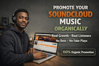 promote your soundcloud music organically for real growth
