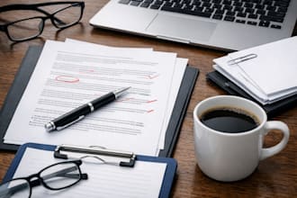 proofread and professionally edit your business documents or emails