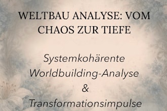 analyse your world for power structure, consistency and integrity