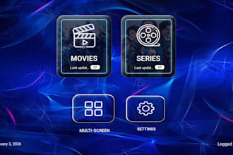 rebrand iptv app ibo player pro smarters wave app nio player youtivi logo design
