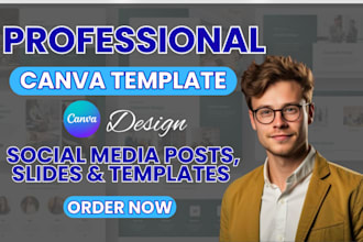 design social media templates, canva design and templates slides posts