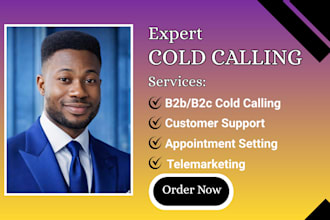 do expert cold calling for mca, fe, aca lead generation