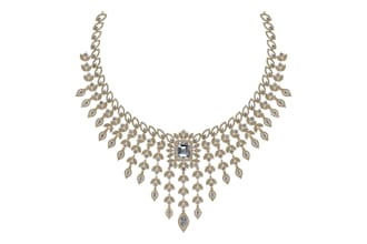 create custom diamond necklace jewelry design