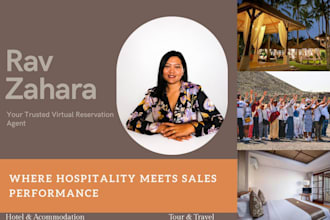 be your sales oriented virtual reservation agent