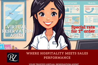 be your sales oriented virtual reservation agent