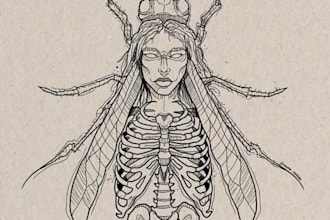 create custom tattoo style artwork