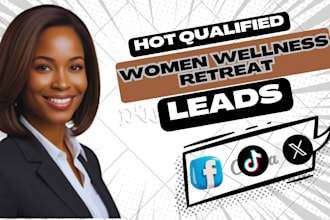 women wellness retreat leads marketing retreat leads facebook google ads