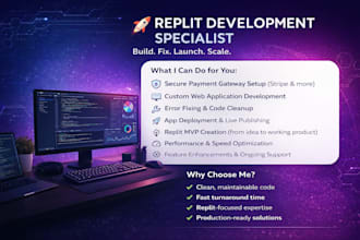 replit fix, and optimize replit  lovable ai websites, web apps,  mvps