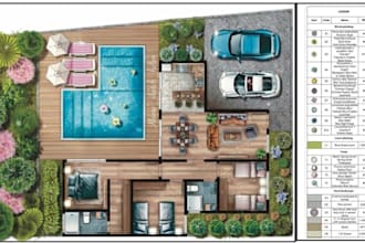 design a professional site plan architectural site plan, and landscape plan