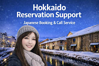 handle japanese reservations and calls professionally