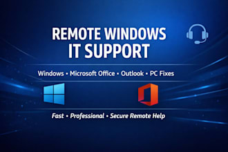 fix windows and microsoft office 365 issues remotely