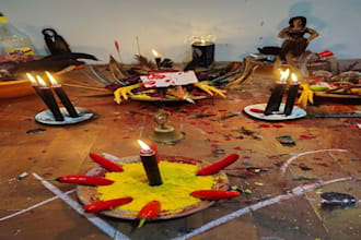 cast a love spell with powerful white magic