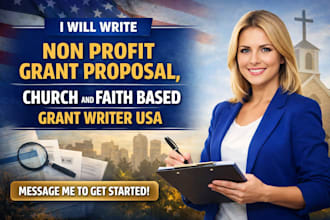 nonprofit grant proposal, church and faith based