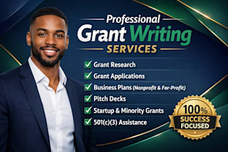 small business grant writing nonprofit proposal startup grant application
