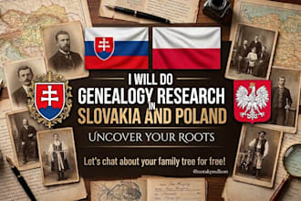 do genealogy research in slovakia and poland