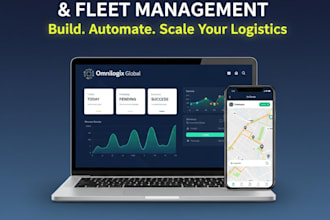 develop a custom logistics and fleet management system in python