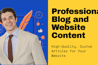 professional blog and website content writing
