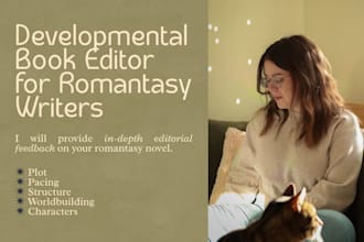 be your developmental editor for your romantasy novel