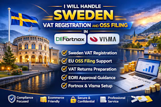 do sweden vat registration and oss filing in fortnox visma