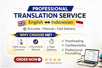 translate english to indonesian manually