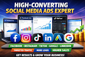 create and manage paid social media campaigns