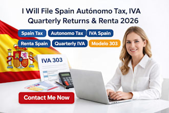 file spain autónomo tax iva quarterly returns renta
