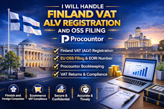 do finland vat registration and bookkeeping in procountor