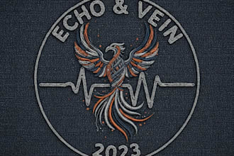 design a unique textile logo for your brand
