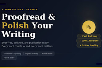 proofread and edit your essays, assignments, or articles