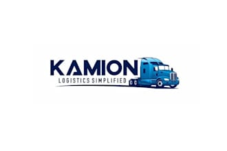create modern automotive logo for the new uber of trucking