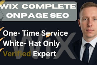 setup, fix and optimize wix onpage SEO for higher google ranking