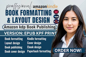 do book formatting for amazon kdp, book layout design amazon kdp book publishing