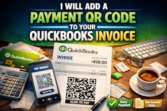 add a payment qr code to your quickbooks invoice