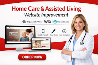 squarespace home elderly care dna testing website improvement assisted living
