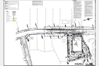 prepare driveway plan, parking lot, rv parking, swept path